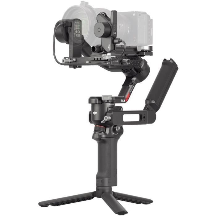 Stabilizer - DJI - RS 4 Combo for Mirrorless Camera and Lenses Grey