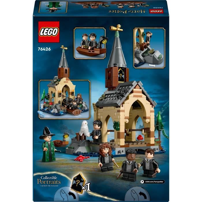 LEGO Harry Potter 76426 Hogwarts Boathouse, Fantasy Toy for Children