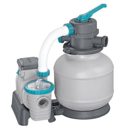 Sand filter / filtration pump for swimming pools up to 54 m3 - Bestway - 8,327 L/h - With pre-filter