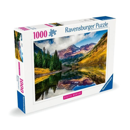 Ravensburger-Puzzle 1000p-Aspen, Colorado (Highlights)-Adults & Kids-Ages 14 and Up-Premium Quality Puzzle-12000255