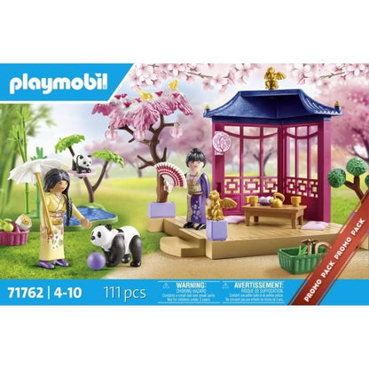PLAYMOBIL 71762 Asian Garden with Panda Family