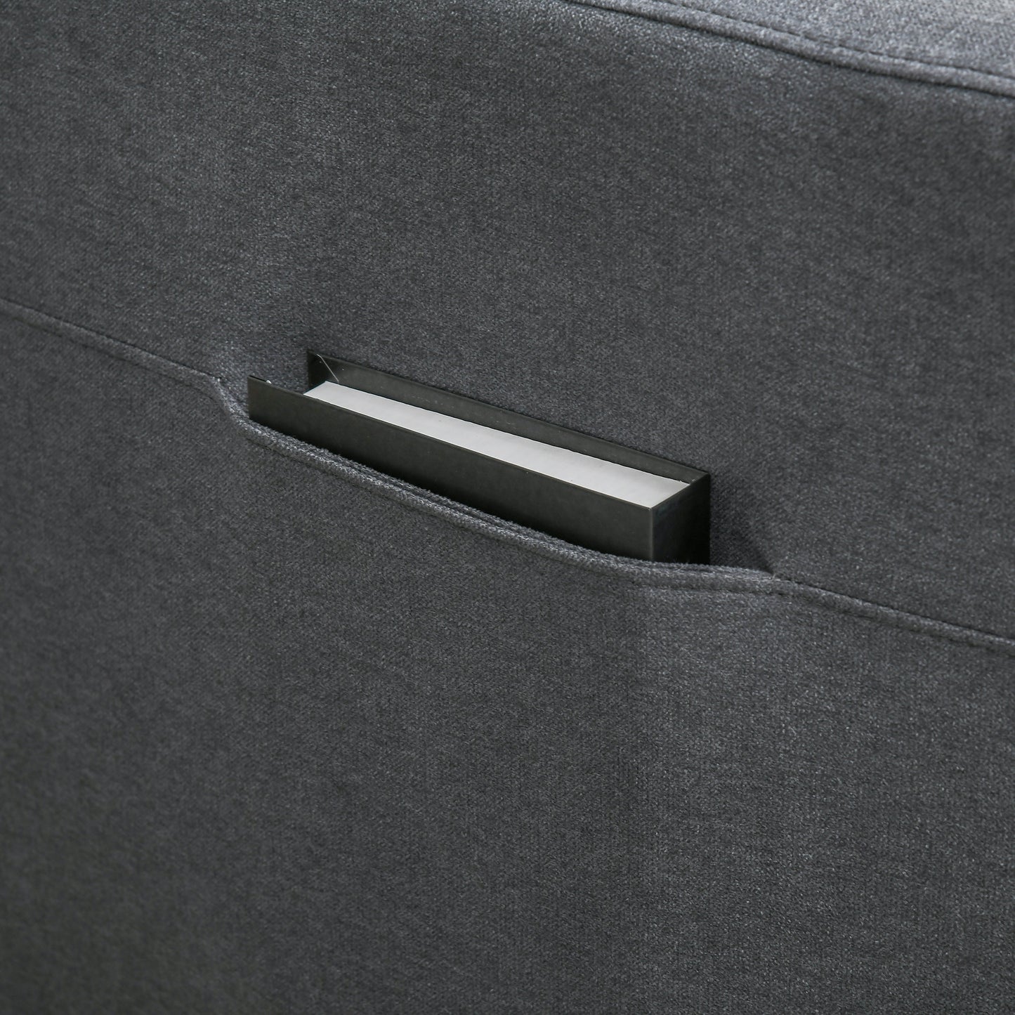 HOMCOM Relaxsessel mit Aufstehhilfe, inkl. Fernbedienung, ausziehbare Fußstütze, 71 cm x 94 cm x 104 cm, Grau