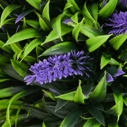 HOMCOM 2er-Set Künstliche Pflanzen, UV-beständige Kunstpflanze im Blumentopf, 70 cm Zimmerpflanze für Wohnzimmer, Garten