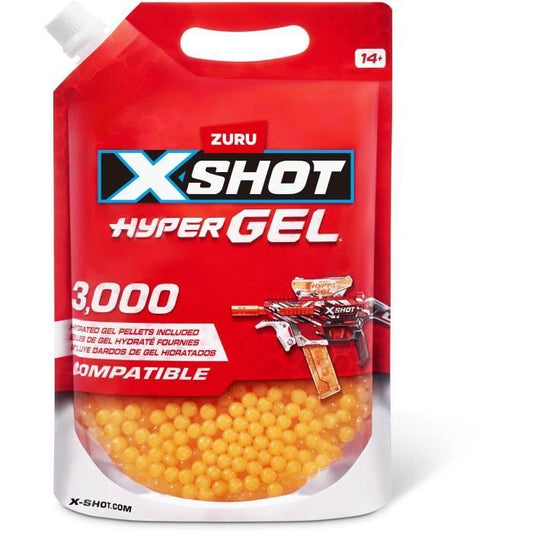 Hyper Gel Refill - ZURU - X-SHOT Gellet Refill - 3000 ready-to-use tablets