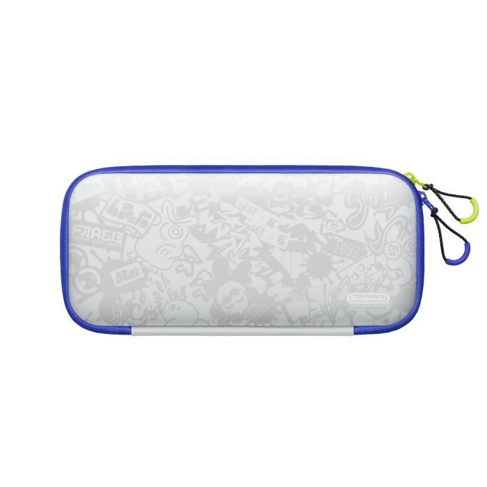 Splatoon 3 Edition Carrying Case and Nintendo Switch Screen Protector (OLED model)