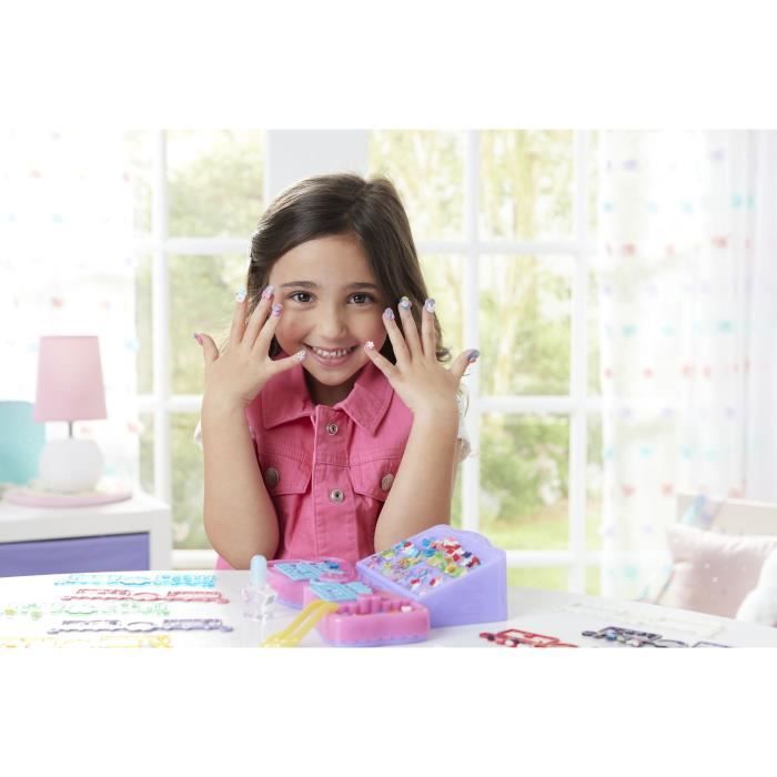 Manicure Set - AQUABEADS - My Nail Studio to Decorate - Safety and Autonomy, Magic Powder