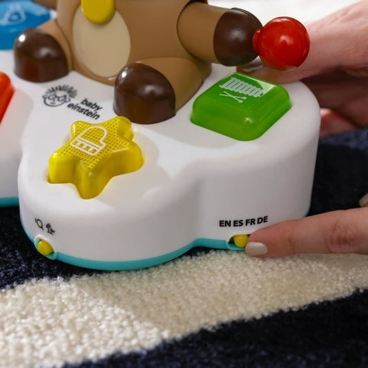 BABY EINSTEIN Multi-sensory educational toy, Music and Lights, Interactive and Multilingual