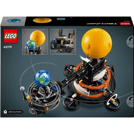LEGO Technic 42179 Planet Earth and Moon in Orbit, Toy, Solar System Theme