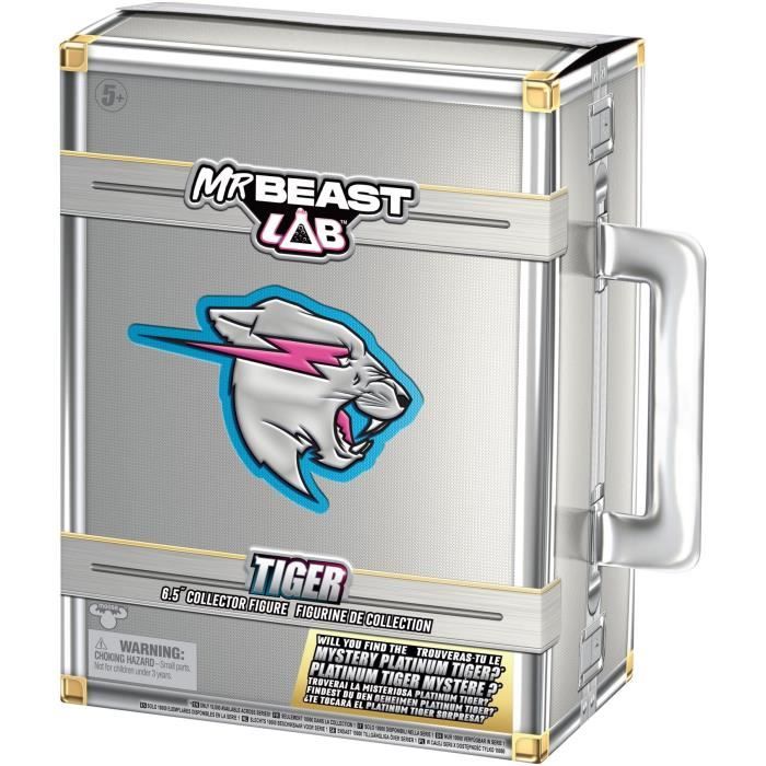 Collector Figurine - MOOSE TOYS - Mr. Beast Lab Tiger - 8.8 cm, Collection