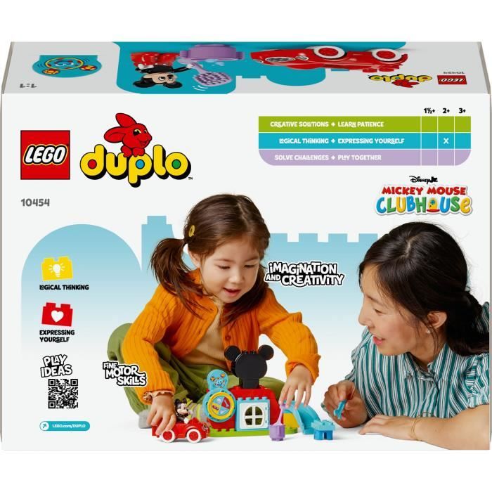LEGO DUPLO | Disney 10454 Mickey's House and Car - Building Game 2 Years