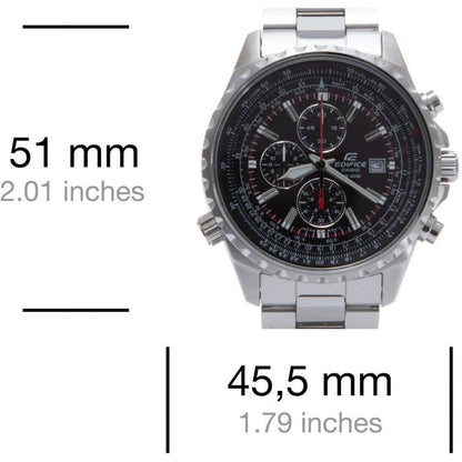 CASIO - Stainless steel watch - EDIFICE - Gray