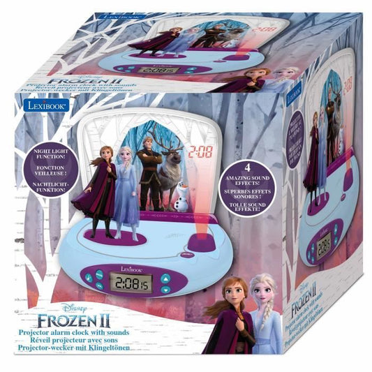 LEXIBOOK Frozen 2 - Projector alarm clock with sounds - RP510FZ