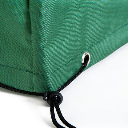Outsunny Schutzhülle Abdeckung Abdeckhaube für Gartenmöbel 600D-Oxford Grün 135 x 135 x 75 cm