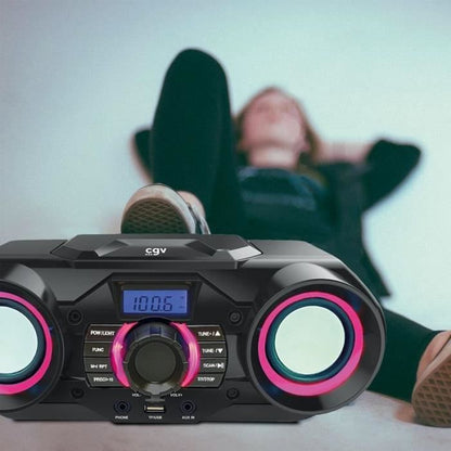 Portable CD radio - CGV - CD SG-1 - CD, CD-R-RW, MP3, SD - USB - Bluetooth