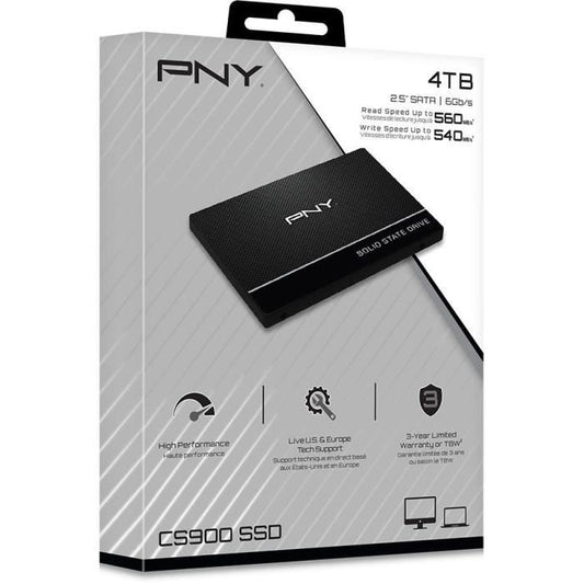 PNY - Internal SSD Drive - CS900 - 4TB - 2.5