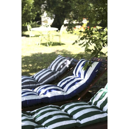 PRIVATE GARDEN Sunbathing Cancale Jp Flakes - 180 x 56 x 10 cm - Green