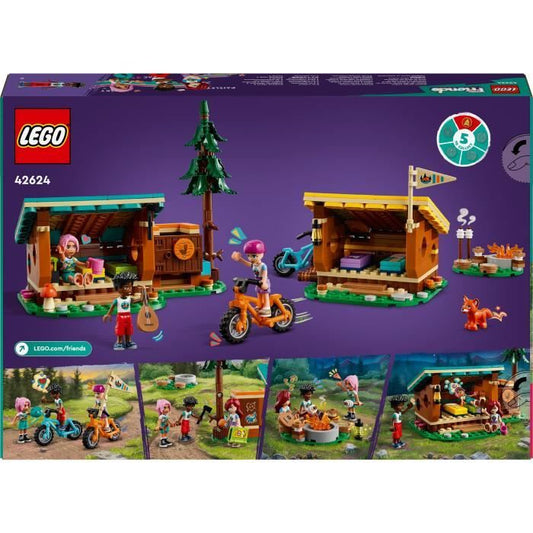 LEGO Friends 42624 Cozy Leisure Center Cabins - Nature Set