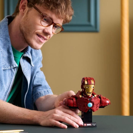 LEGO | Marvel 76327 Iron Man Bust MK4 - Adult Building Set - Gift Idea