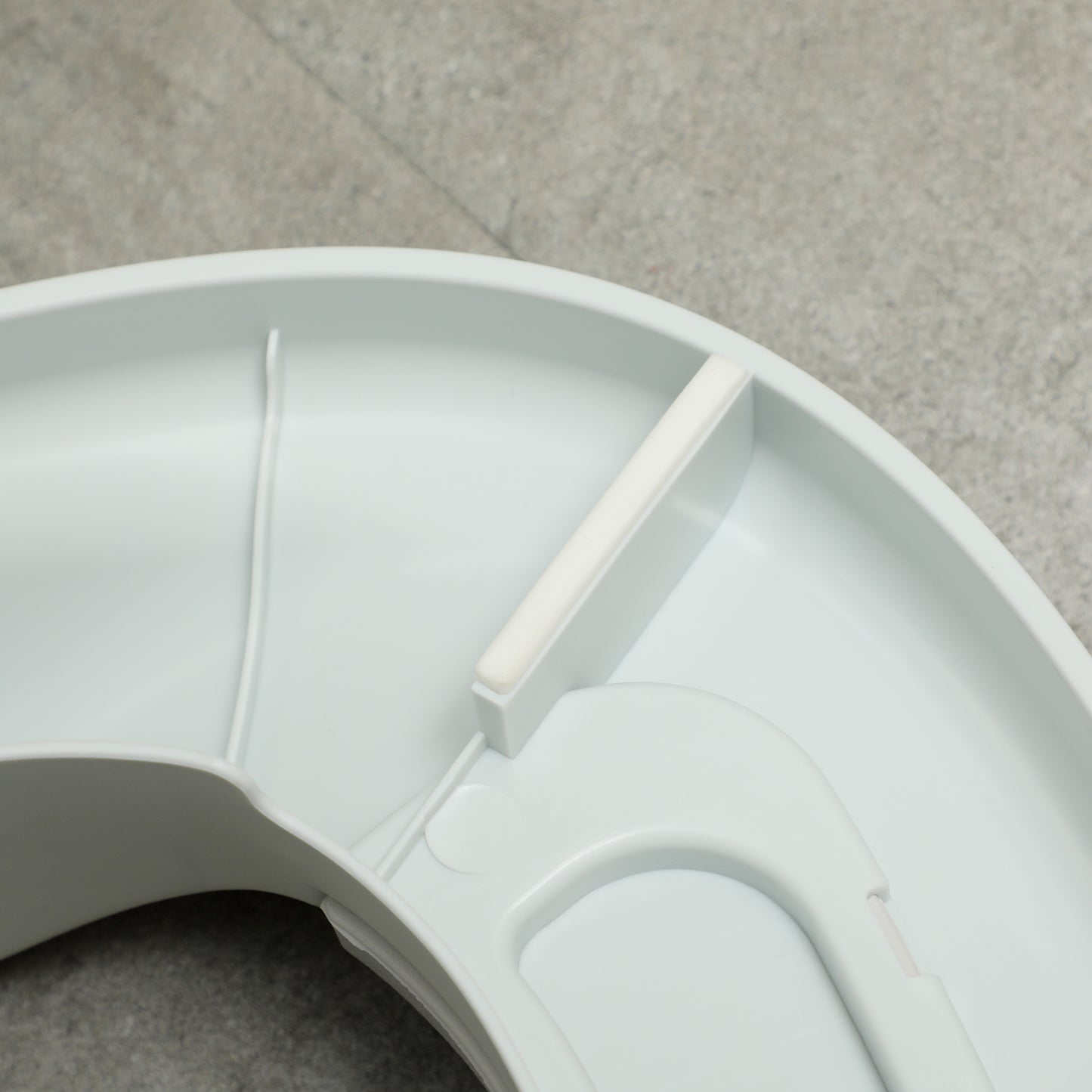 AIYAPLAY Kinder-Töpfchen, 3-in-1, abnehmbarer Aufsatz, Kunstleder-Sitzpolster, max. 50 kg, Grau