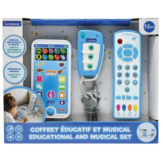 Portable, remote control and educational keychain