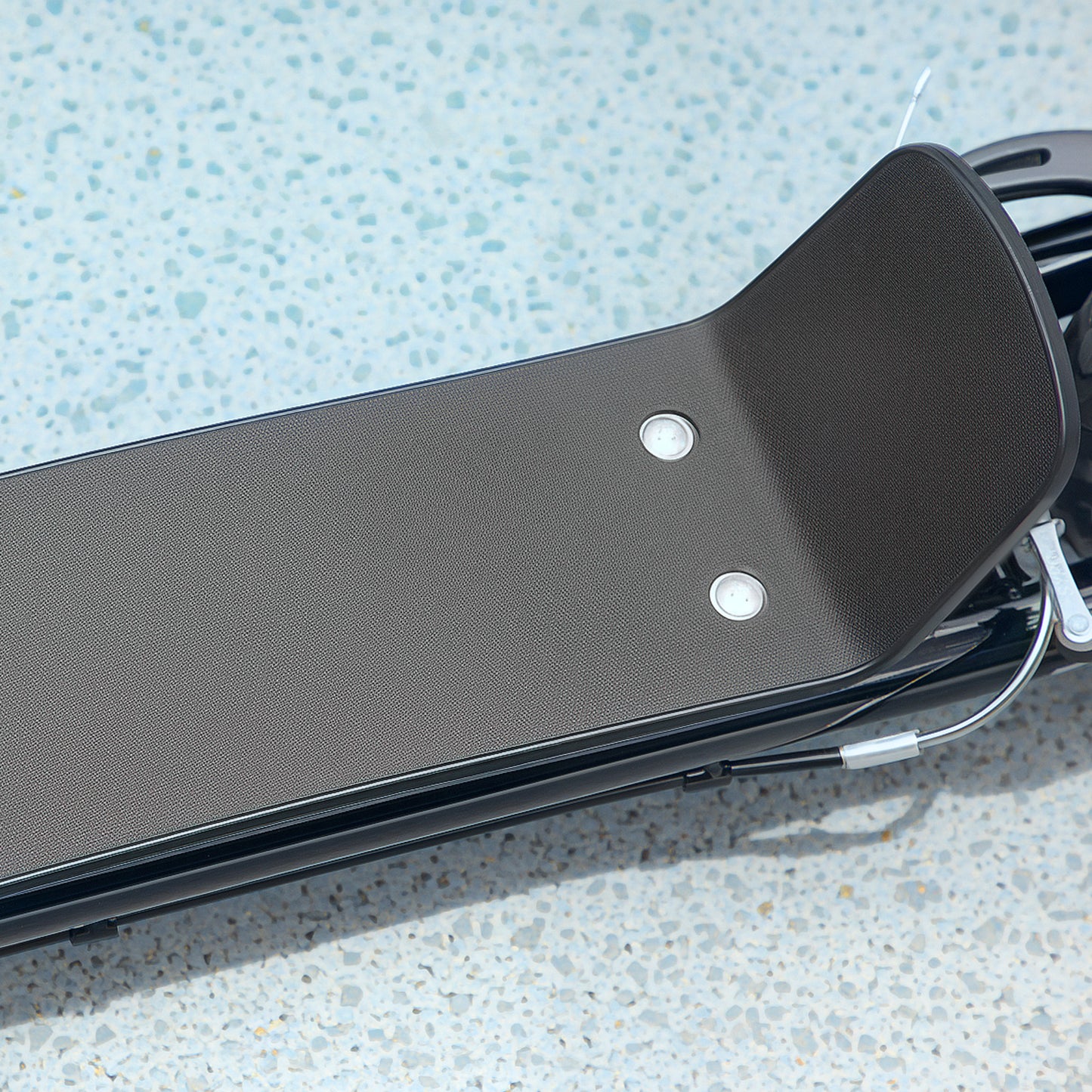 AIYAPLAY Kinderroller mit verstellbarem Lenker, große Räder, Parkständer, Handbremse, für Kinder im Alter von 5-12 Jahren, Blau