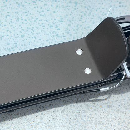 AIYAPLAY Kinderroller mit verstellbarem Lenker, große Räder, Parkständer, Handbremse, für Kinder im Alter von 5-12 Jahren, Blau