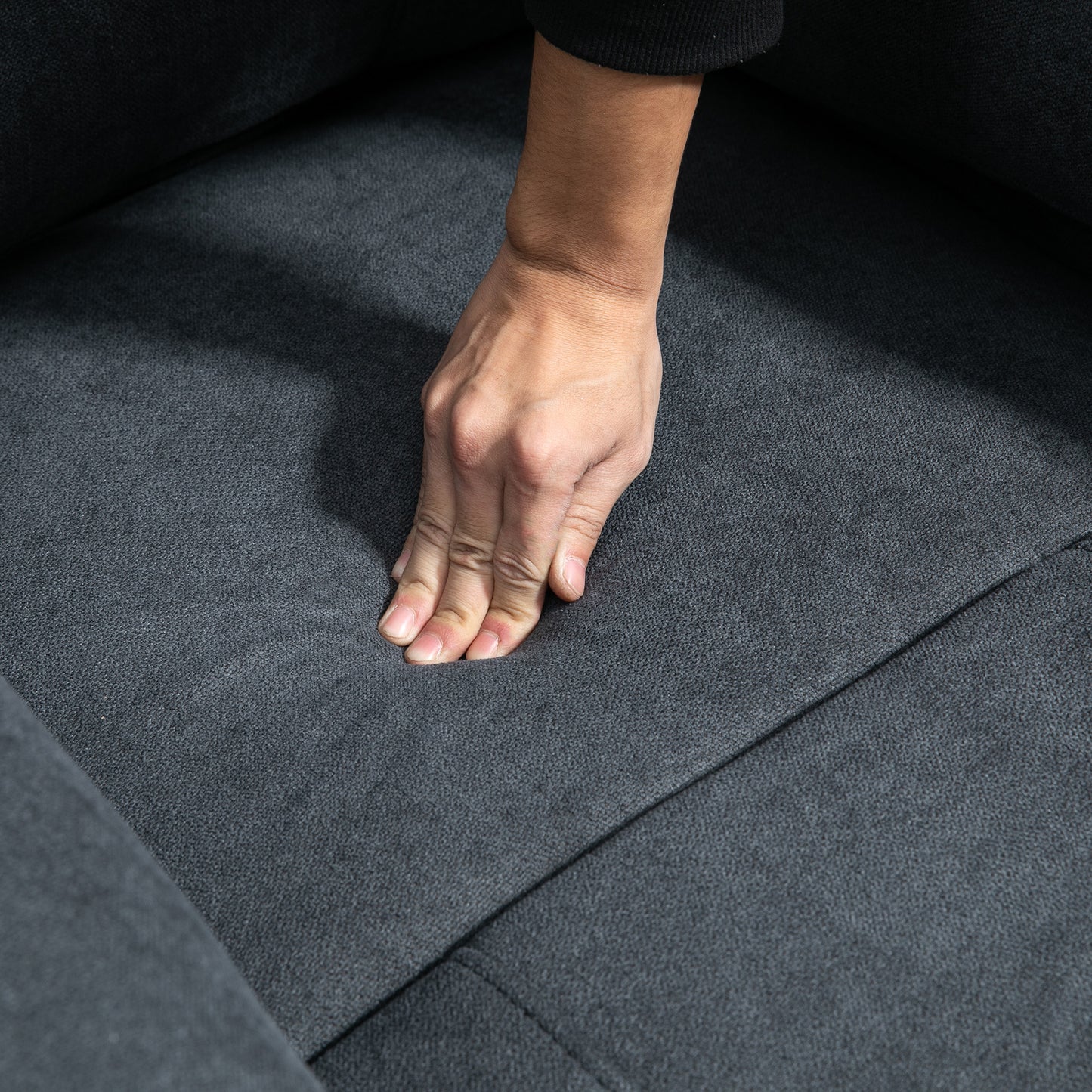 HOMCOM Massagesessel mit Aufstehhilfe, Pflegesessel mit Aufstehhilfe, 8 Vibrationsmotoren, inkl. Fernbedienung, grau