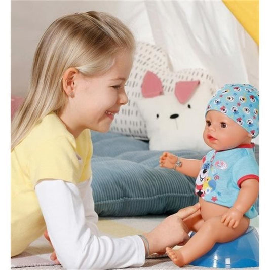Baby Born Magic Boy Doll 43cm - Zapf Creation - Eyes that open and close - Accessories included